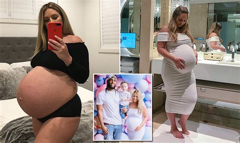 Pregnant Mother Of Two Is Targeted By Trolls Online Who Label Her Bump