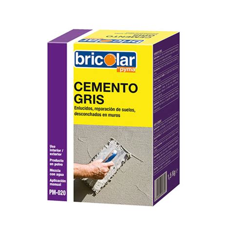 Bricolar Cemento Gris Grupo Pyma