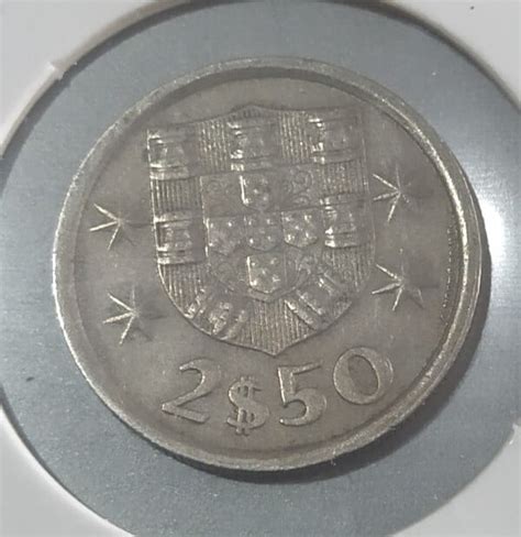 Moneda PORTUGAL 2 5 ESCUDOS 1973 Foronum