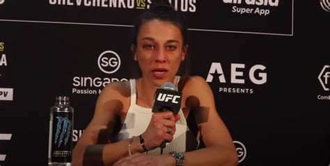 ‘it Was Just The Moment Joanna Jedrzejczyk Explains Decision To