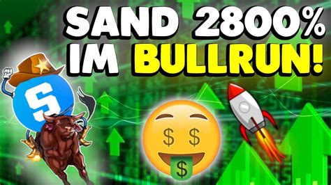 🚨sandbox🚨2800 Im Bullrun⁉️🤑 Elliott Wellen Chartanalyse