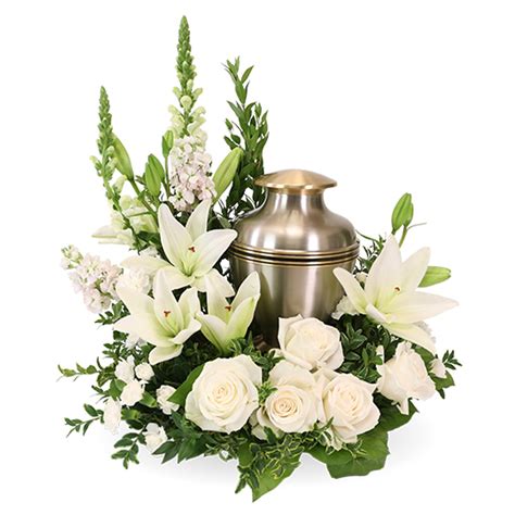 Peaceful Memories Cremation Wreath Vogue Flowers