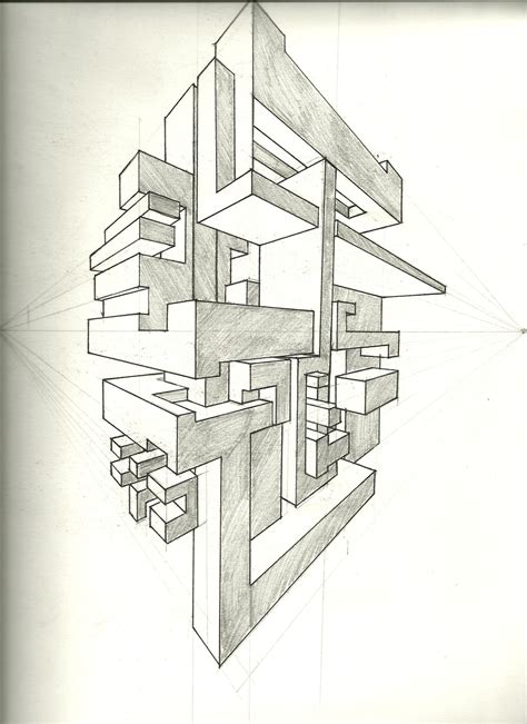 Two Point Perspective Exercise by tower015 on DeviantArt