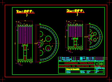 Pulley Dwg Block For Autocad Designs Cad