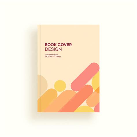 Premium Vector | Geometric book cover design