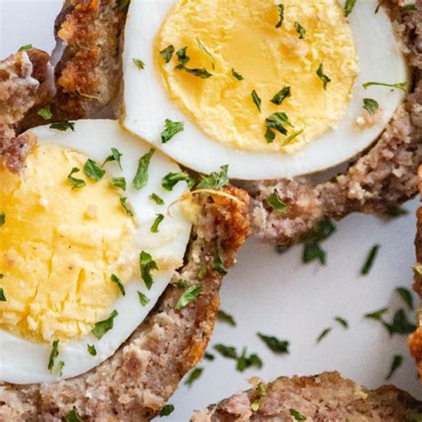 Low Carb Air Fryer Scotch Eggs Fork To Spoon