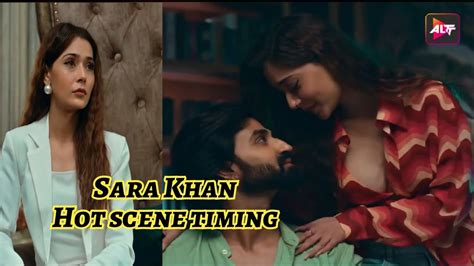 Talab Alt Balaji Web Series Hot Scene Timing Cast Sara Khan Arushi