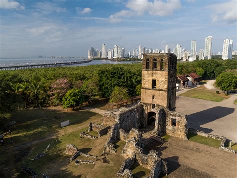 Panama Viejo Archeological Site Panama City Pista Libre