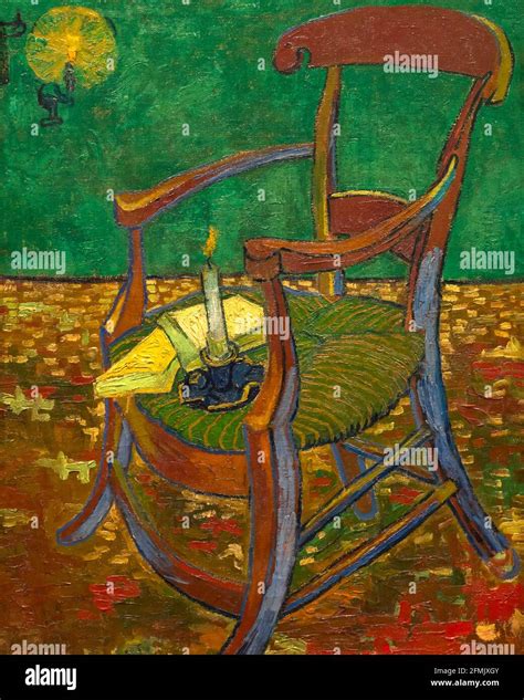 Gauguin S Chair Vincent Van Gogh 1888 Stock Photo Alamy