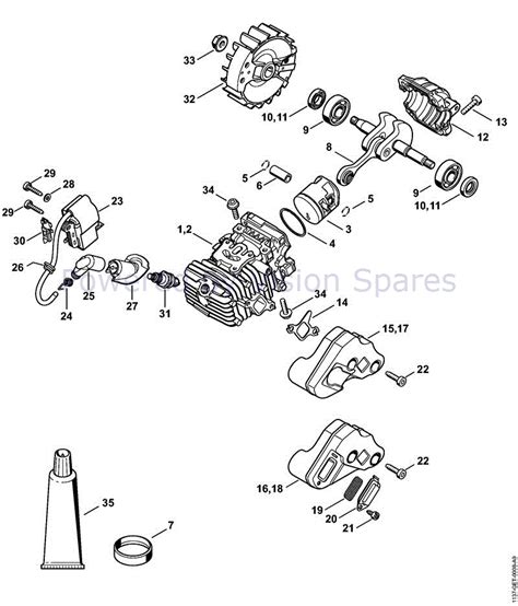 STIHL ms193t ms 193t intake manifold boot NEW OEM STIHL PART Outdoor Power Equipment Chainsaw ...