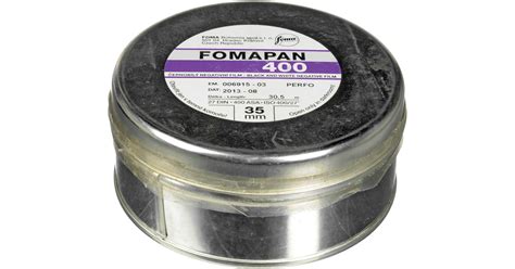 Foma Fomapan 400 Action Black and White Negative Film 420410 B&H
