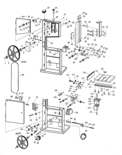 Rockwell Delta 14 Inch Bandsaw Parts