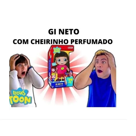 Boneca Gi Neto Perfumada Aventureira Vermelha Fala 14 Frases Shopee