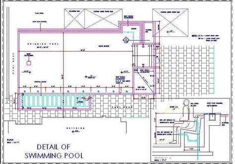 Swimming Pool Layout Plan With Jacuzzi Plan N Design Pool Design