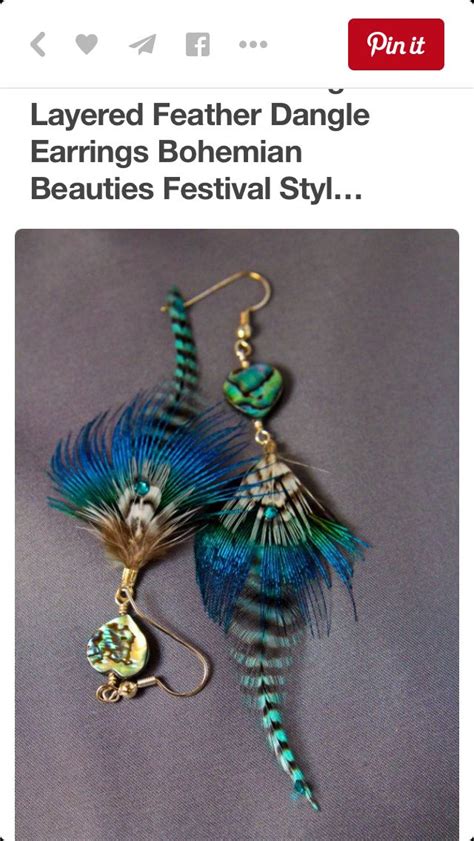 Earrings You Can Make With Feathers Artofit