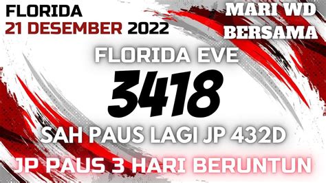 Prediksi Florida Midday Desember Bocoran Florida Midday Hari