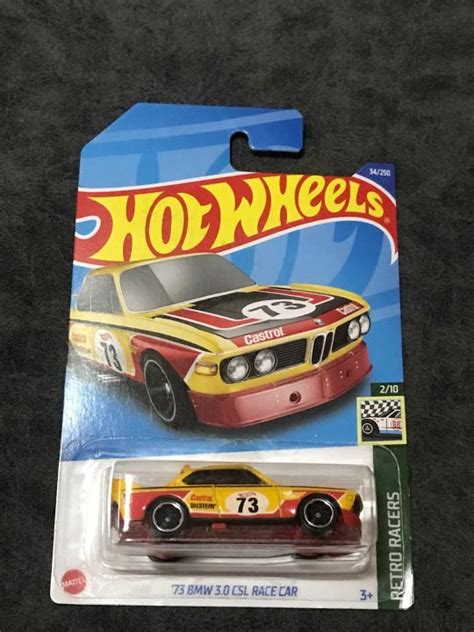 Hot Wheels BMW CSL RACE CAR Lazada Co Th