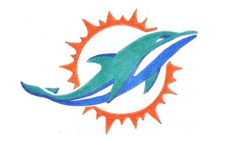 Miami Dolphins Drawing at GetDrawings | Free download