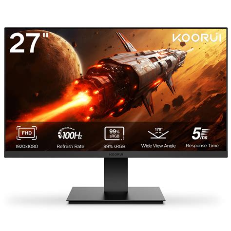 Snapklik KOORUI 27 Inch Gaming Monitor Full HD