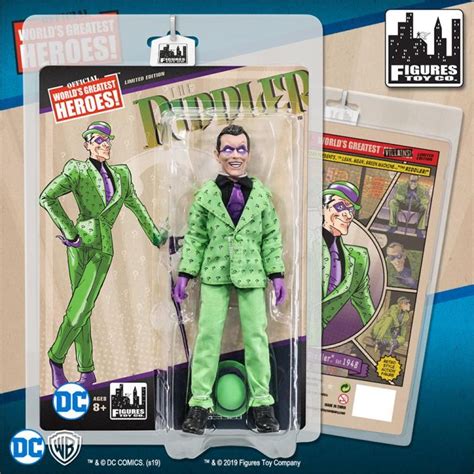 DC World S Greatest Heroes The Riddler Suit 8 Retro Figure