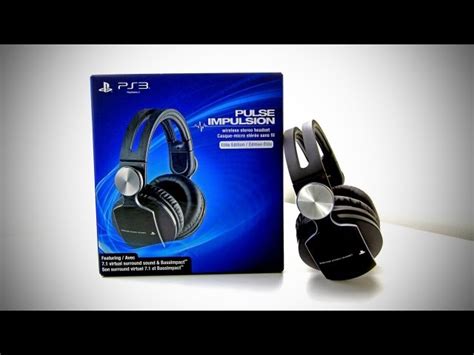 Sony Ps3 Pulse Wireless Stereo Headset Elite Edition 6 H Kabellos