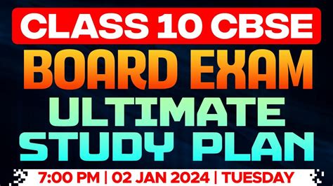 Class 10 CBSE Board Exam Ultimate Study Plan Xylem Class 10 CBSE