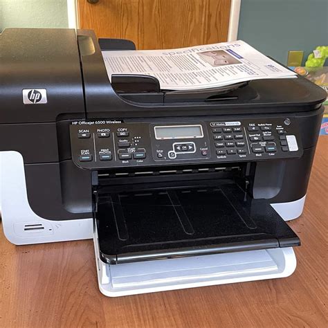 Lot 289 HP Officejet 6500 Wireless Printer SLOCAL Estate Auctions