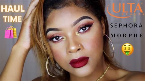 Sephora Ulta And Morphe Haul 2021 🧡🖤 Youtube