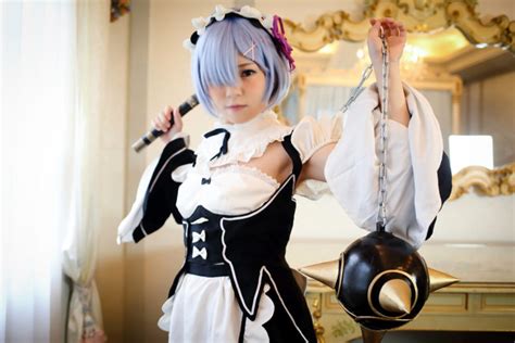 Sexy Rem Ero Cosplay Has Pussy Keyhole Lingerie Sankaku Complex