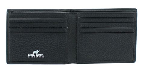 Braun B Ffel Turin Card Case Cs Black Modeherz