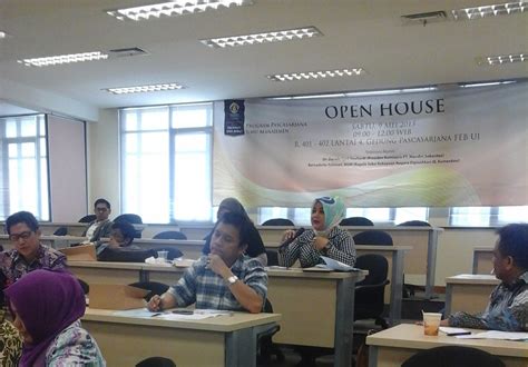 Open House Program Pascasarjana Ilmu Manajemen Ppim Fakultas