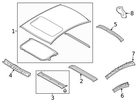 Subaru Legacy Roof Panel An A P Subaru Parts Store