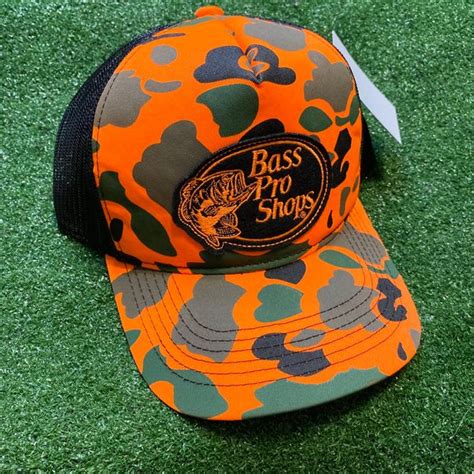 Vintage Vintage Bass Pro Shop Rare Camo Usa 90s Sport Hat Hunting Grailed