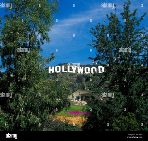 Hollywood sign, Los Angeles, California, USA Stock Photo - Alamy