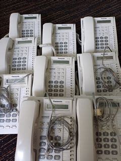 Panasonic Pabx Ccu Kx Ta With Key Phones Kx T X Complete Set