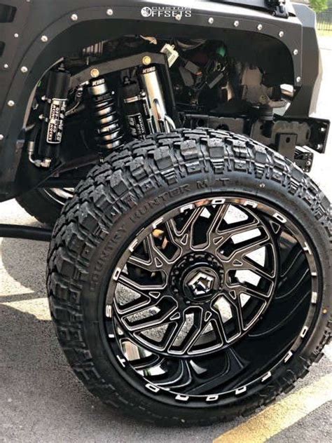 2017 Jeep Wrangler Jk Hella Stance 5 On 24x14 76 Offset Tis 544bm