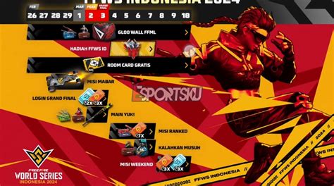 Event Ffws Indonesia Free Fire Ff Tournament Bergengsi Mulai