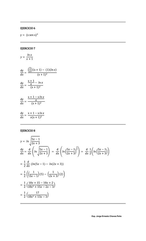 SOLUTION 027 La Derivada Exponenciales Logar Tmicas Trigonom Tricas