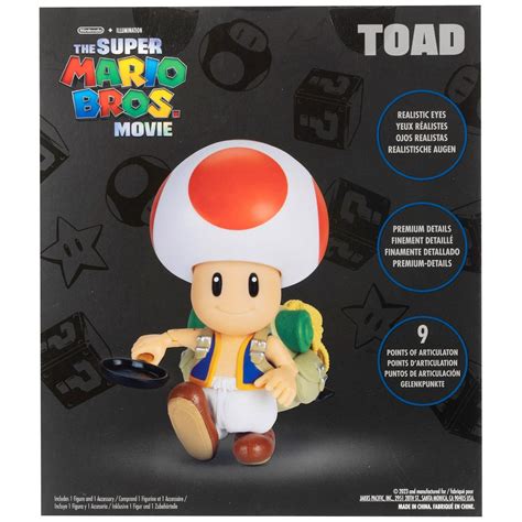 Nintendo Super Mario Movie Figure Toad Smyths Toys Ireland