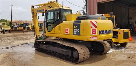 2002 Komatsu Pc210 Lc For Sale In Houston Texas