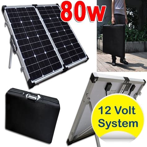 Panneau solaire pliable 80W système 12V