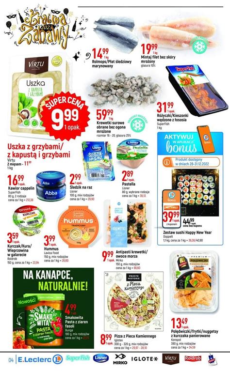 Gazetka Promocyjna I Reklamowa E Leclerc Gazetka E Leclerc Od 20 12