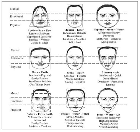 Face Shapes Chinese Face Reading 1 16 15 Gesichter Lesen Face