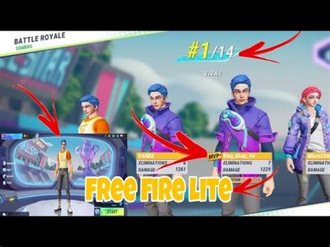 Free Fire Lite Gameplay Ff Lite Gameplay Free Fire Lite Version