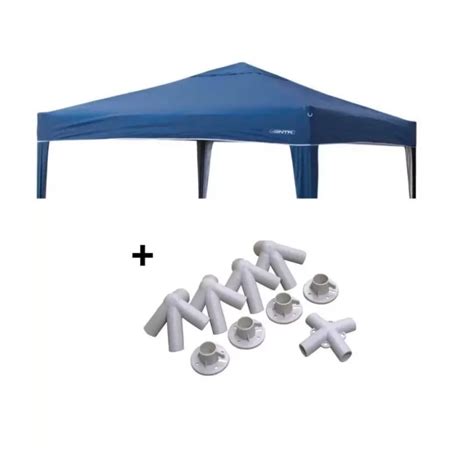 Camping Curitiba Kit Teto Cobertura Para Gazebo Articulada Trixx 3x3