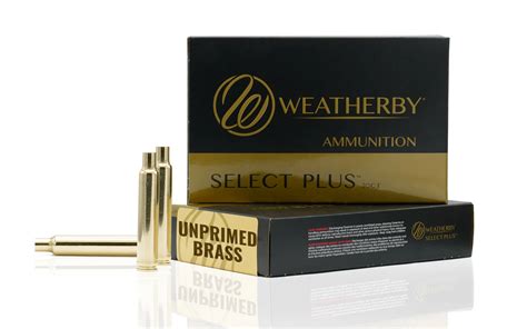 Unprimed Brass Count Official Weatherby