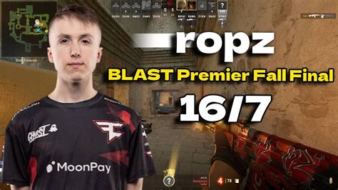 CS2 POV FaZe Ropz 16 7 Vs Cloud9 Ancient BLAST Premier Fall Final