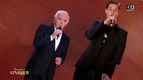 Grand Corps Malade en duo avec Charles Aznavour Vidéo Dailymotion