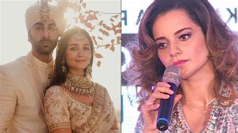 Kangana Ranaut Takes A Dig At Alia Bhatt Ranbir Kapoor With Her