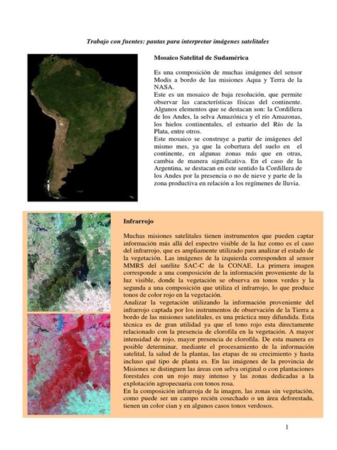 PDF Guia De Interpretacion De Imagenes Satelitales Deforestacion